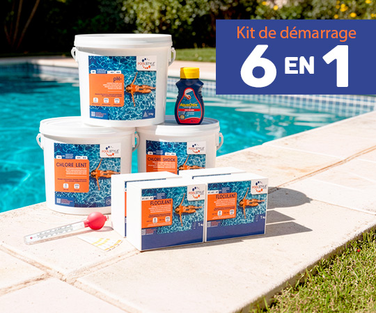 Kit de produits d'entretien 6 en 1 pour une saison sans tracas !