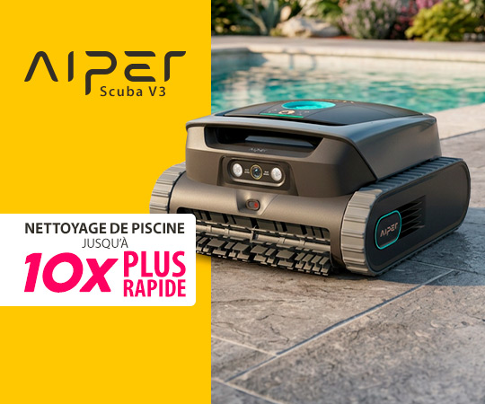 Découvrez le robot Aiper sans fil Scuba V3