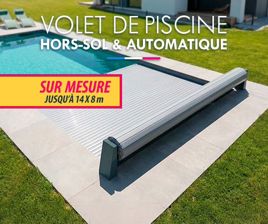 Découvrez le volet piscine hors sol automatique Perseo