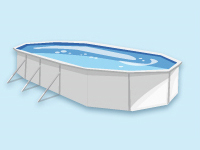 Modèle piscine 4 pour chauffage solaire