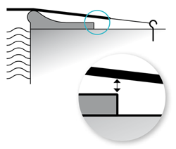 Bâche d'hiver opaque pour protection de la piscine : SKIN COLD