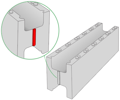 Présentation du bloc M100 du kit piscine polystyrène First Bloc