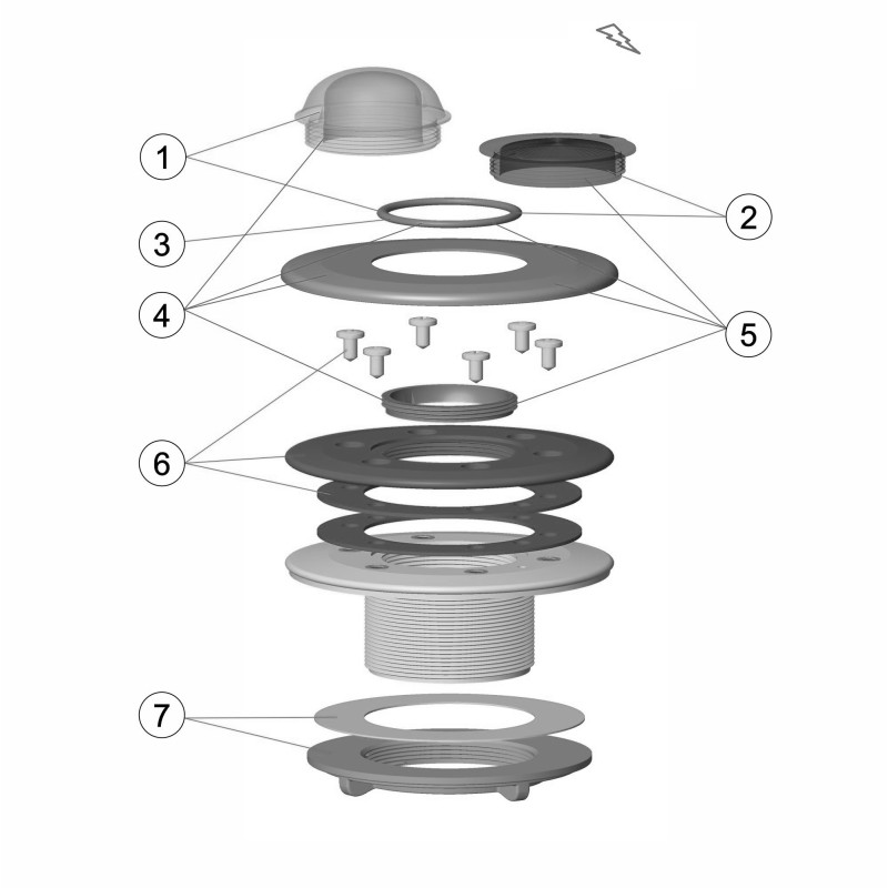 Pièces détachées pour Projecteur fibre optique LINER