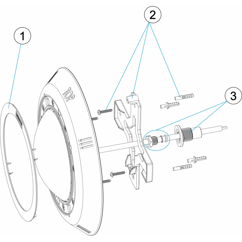 Pièces détachées pour Projecteur plat led PRÉFABRIQUÉ