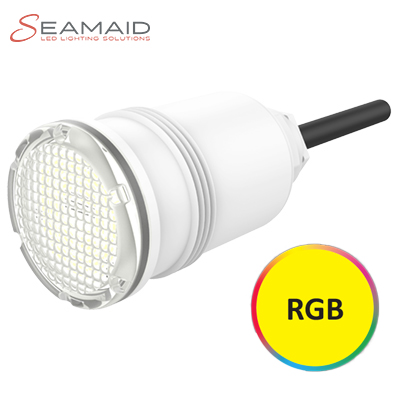 Phare pour la piscine / mini projecteur LED RVB Seamaid 36 Led 7W