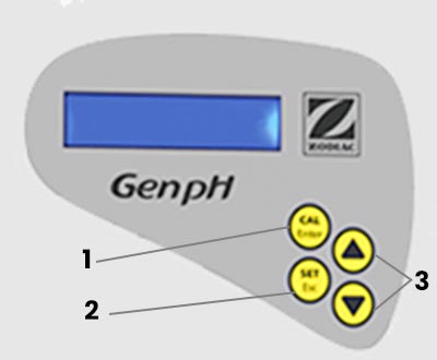 Régulateur de pH zodiac GenpH façade