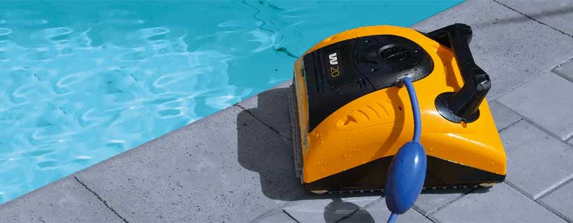 Robot de piscine Wave 20 Dolphin pour le nettoyage du fond avec