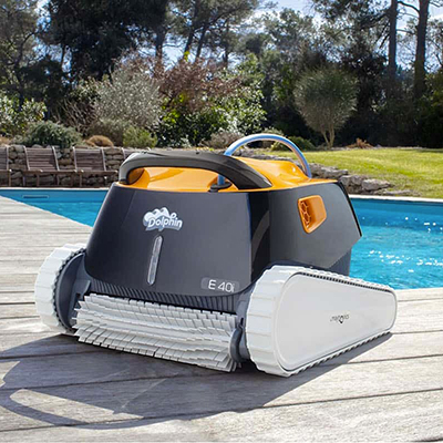 Robot de piscine Wave 20 Dolphin pour le nettoyage du fond avec