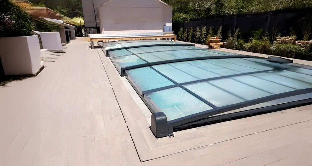 Rotoline S + motorisation pour abir de piscine