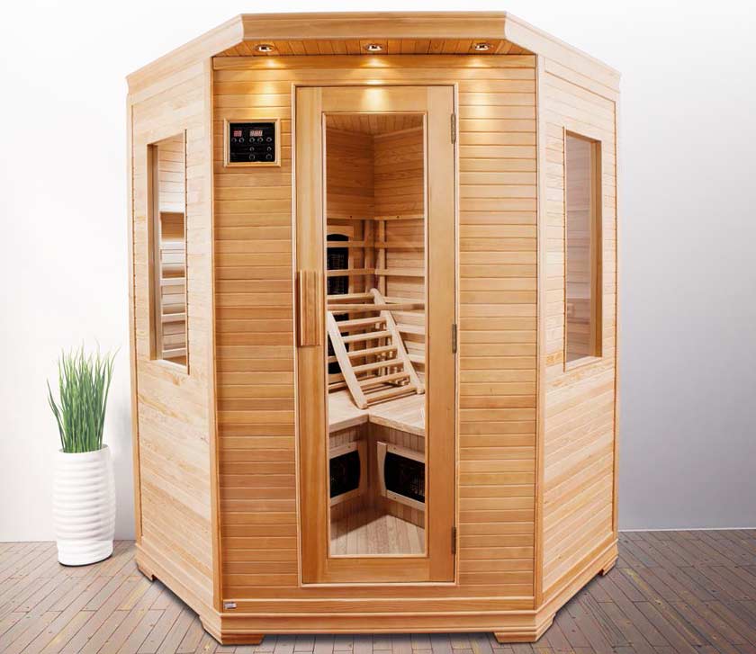 Sauna infrarouge 3 4 places OKLAHOMA