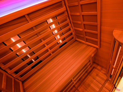 Sauna infrarouge Pandora banquette