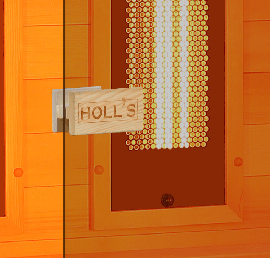 Sauna infrarouge poolstar porte