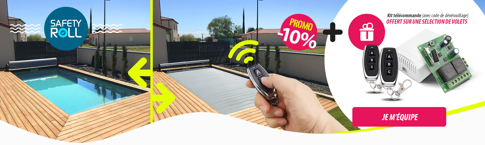 Safety Roll en promo et kit télécommande en cadeau