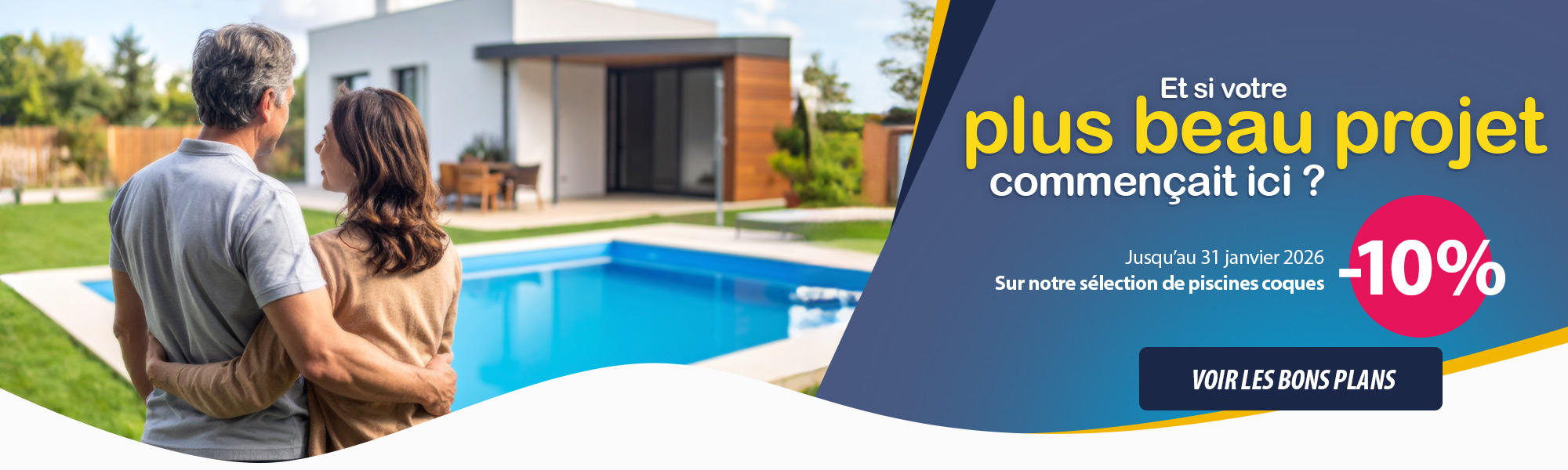 Bon plan - Piscines coques pour votre projet