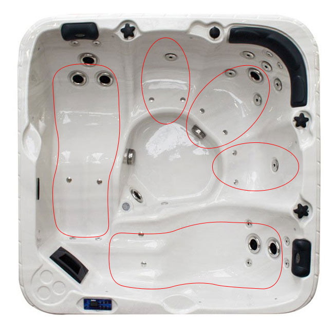 configuration spa 5 places Cubagua