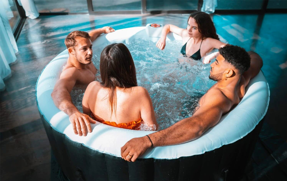Spa gonflable rond Ospazia AS04, 2 à 4 personnes