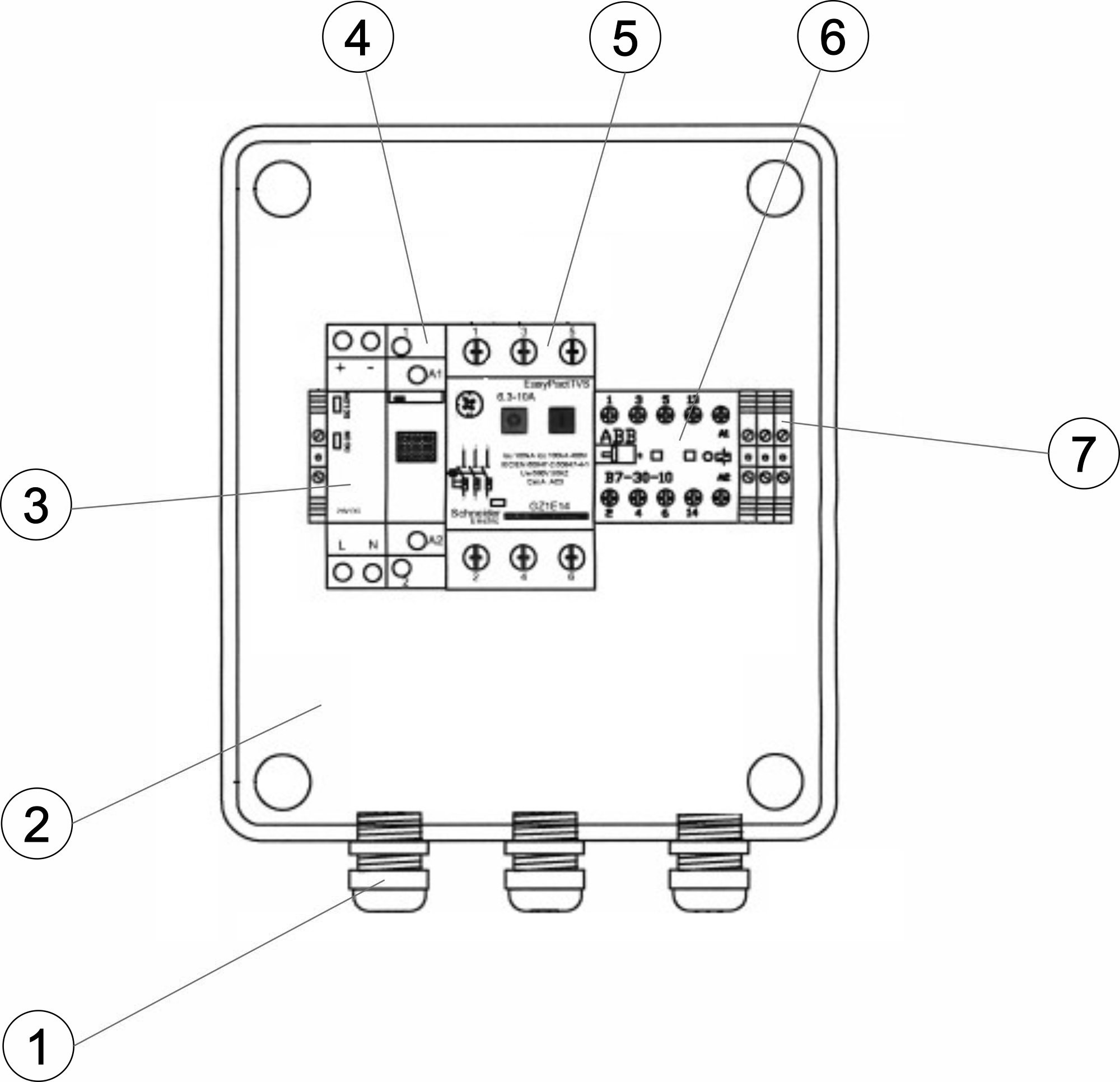 Pièces détachées pour Armoire de commandes