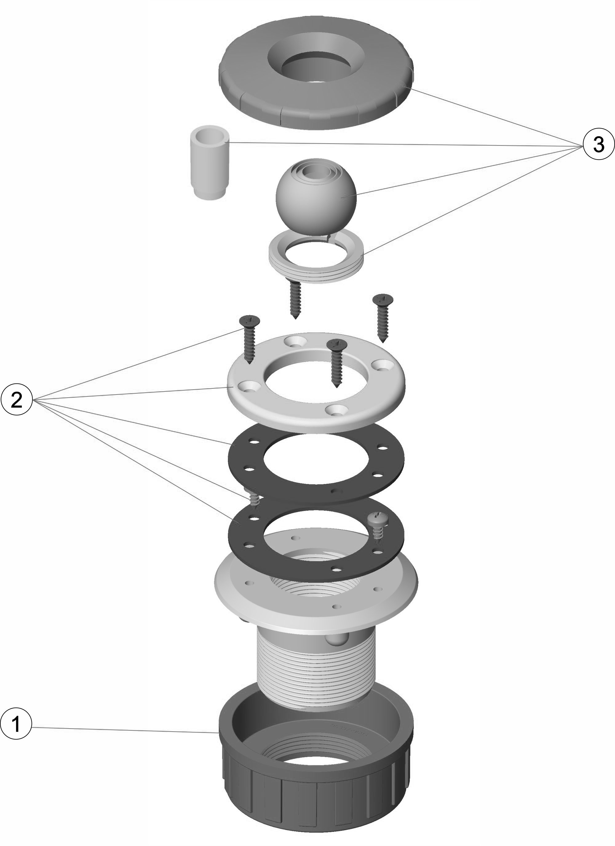 Pièces détachées pour Buse de refoulement MULTIFLOW PRÉFABRIQUÉ/LINER