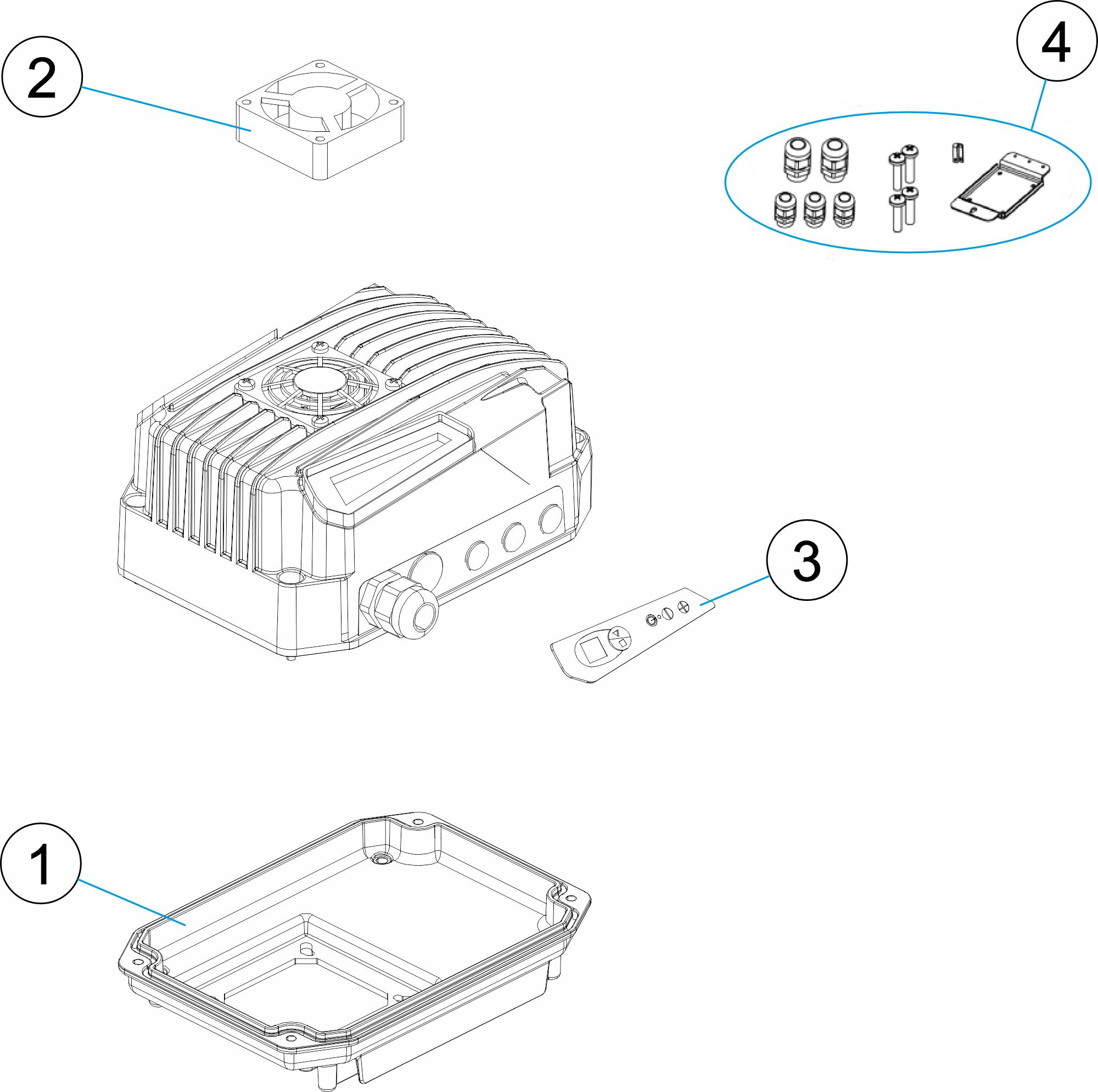 Pièces détachées pour Variateur de vitesse VFD MAXIM