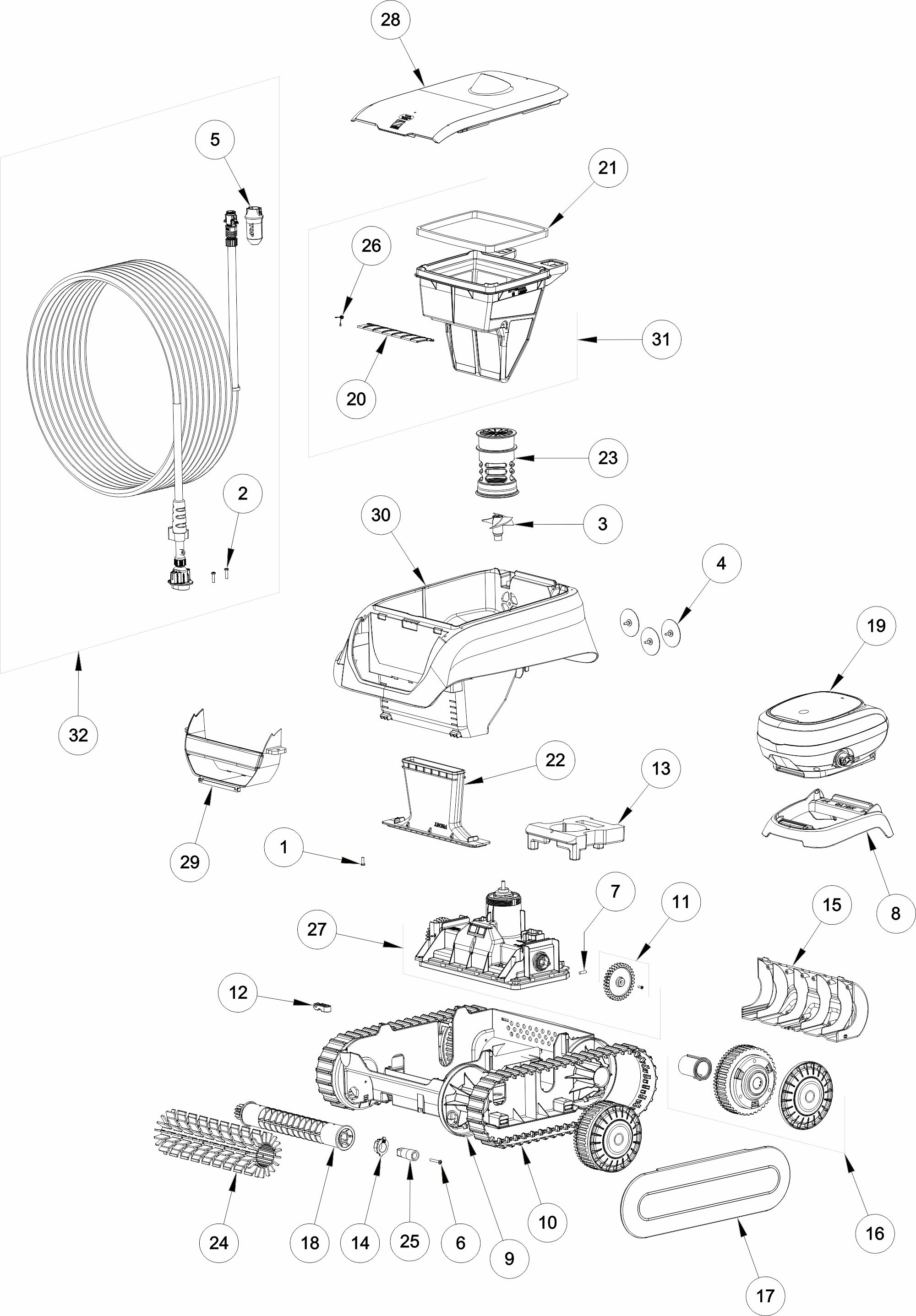 Pièces détachées pour ROBOT WRD2