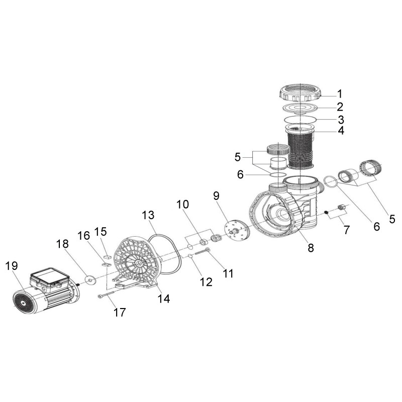 Pièces détachées pour AQUA TIMER 6, 8, 12