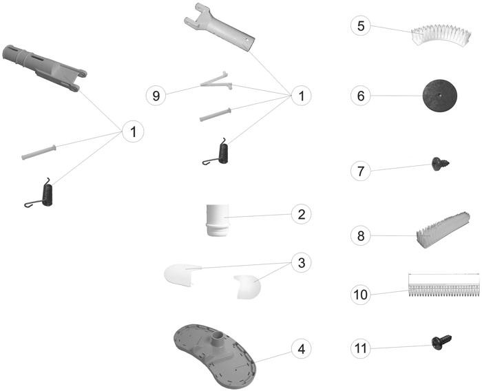 Pièces détachées pour Aspirateur oval