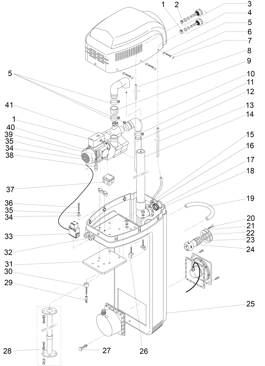 Pièces détachées pour BADUJET SWING V2