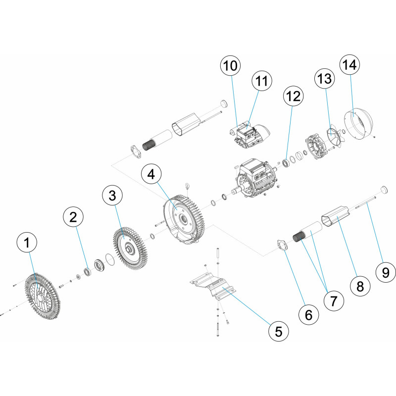 Pièces détachées pour Blower simple étape