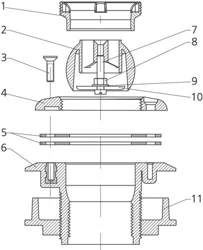 Pièces détachées pour Buse de Refoulement 1'1-2 - 2' Liner - Préfa.