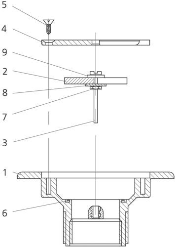 Pièces détachées pour Buse de sol Béton