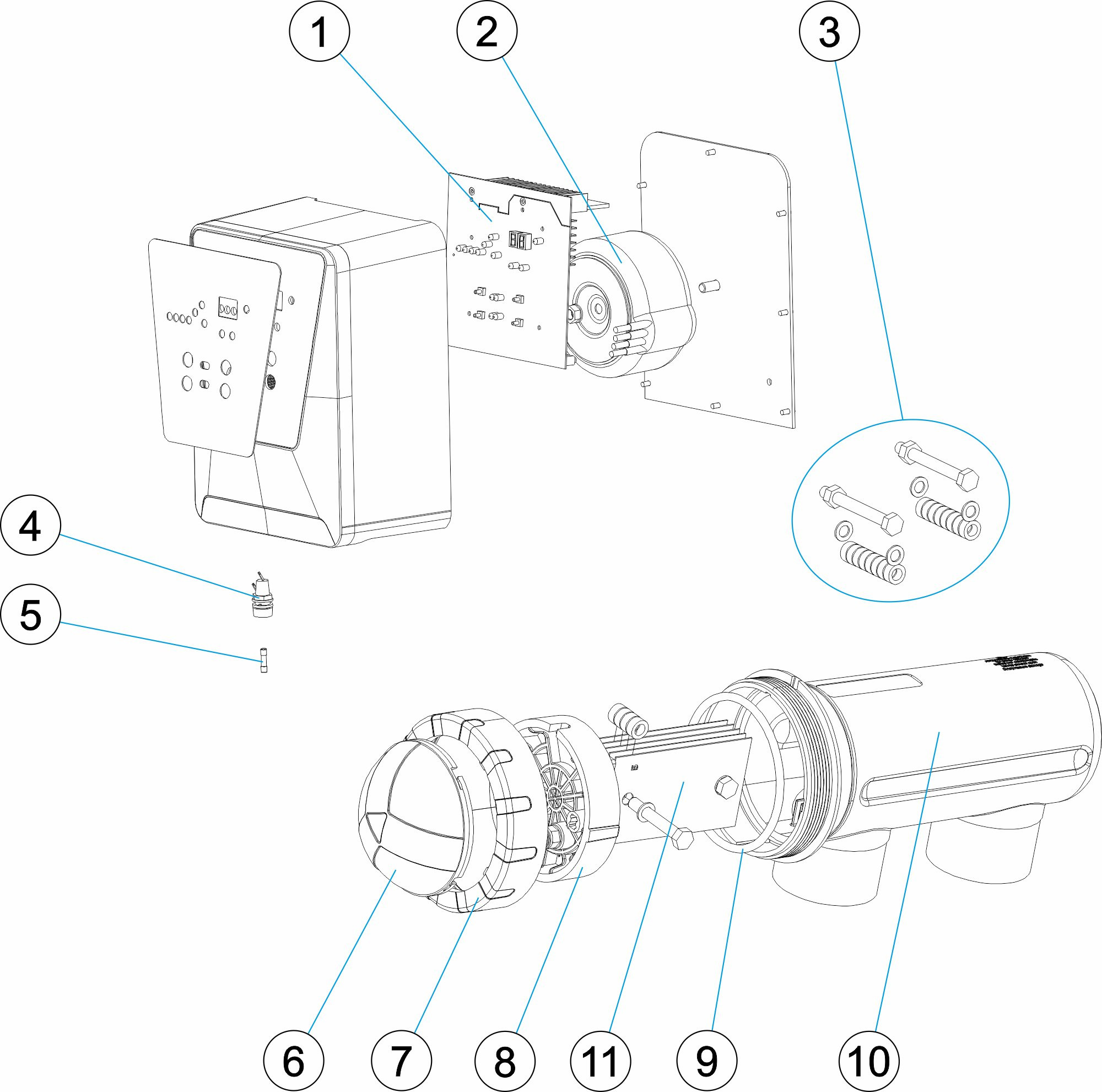 Pièces détachées pour Electrolyseur E-NEXT