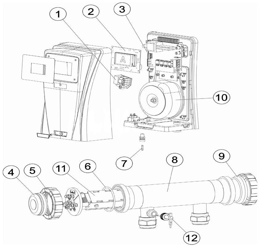 Pièces détachées pour Electrolyseur EASY SALT