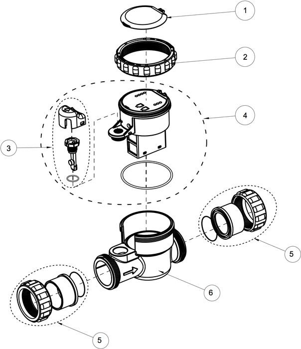 Pièces détachées pour Electrolyseur iCHLOR. SC-75