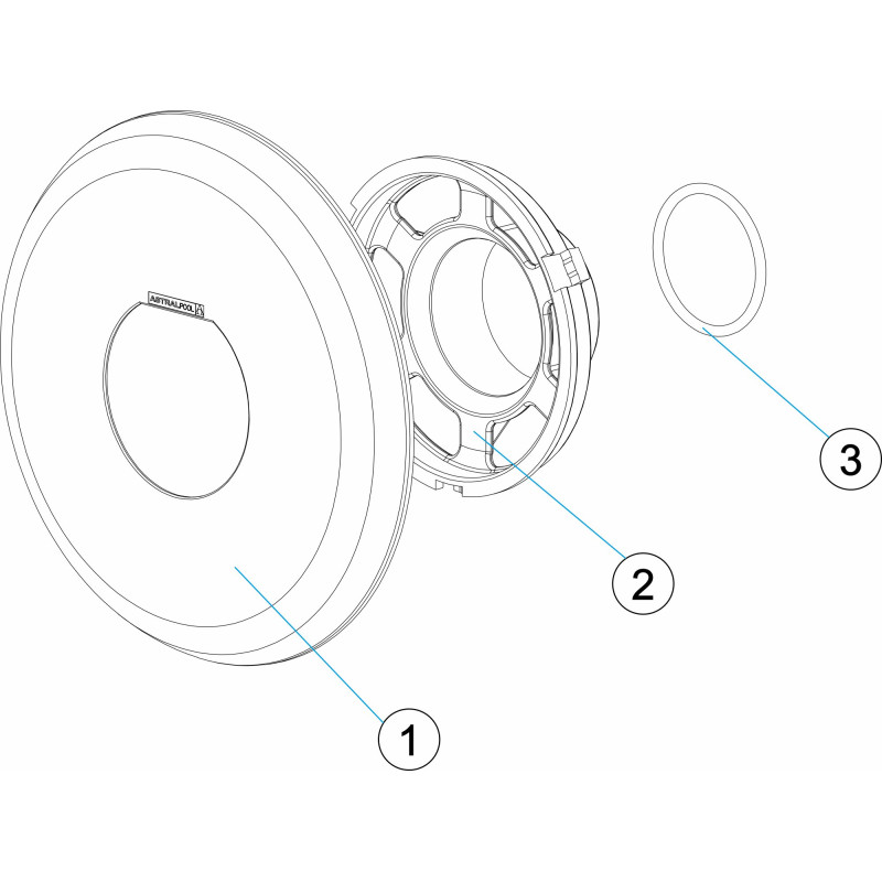 Pièces détachées pour Enjoliveur projecteur LUMIPLUS FLEXIMINI niche