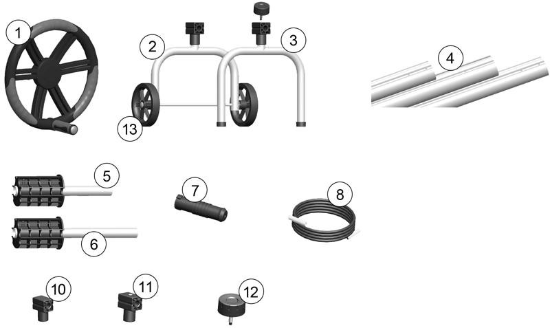 Pièces détachées pour Enrouleur ECO ROLL