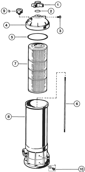 Pièces détachées pour Filtre à Cartouche STAR CLEAR I