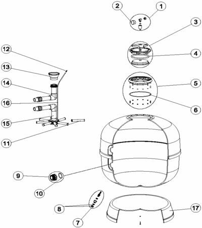 Pièces détachées pour Filtres FILCLAR - FILCLAIR