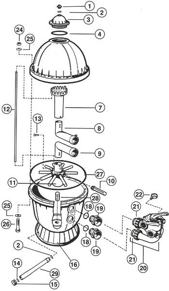 Pièces détachées pour Filtre Side S200 SERIES