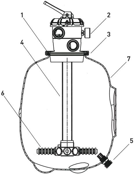 Pièces détachées pour Filtre VEYRONE Top