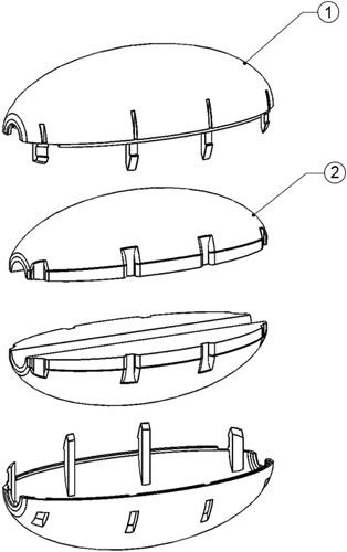 Pièces détachées pour Flotteur de câble pour Dolphin EASYKLEEN. SUPERKLEEN. ULTRAKLEEN