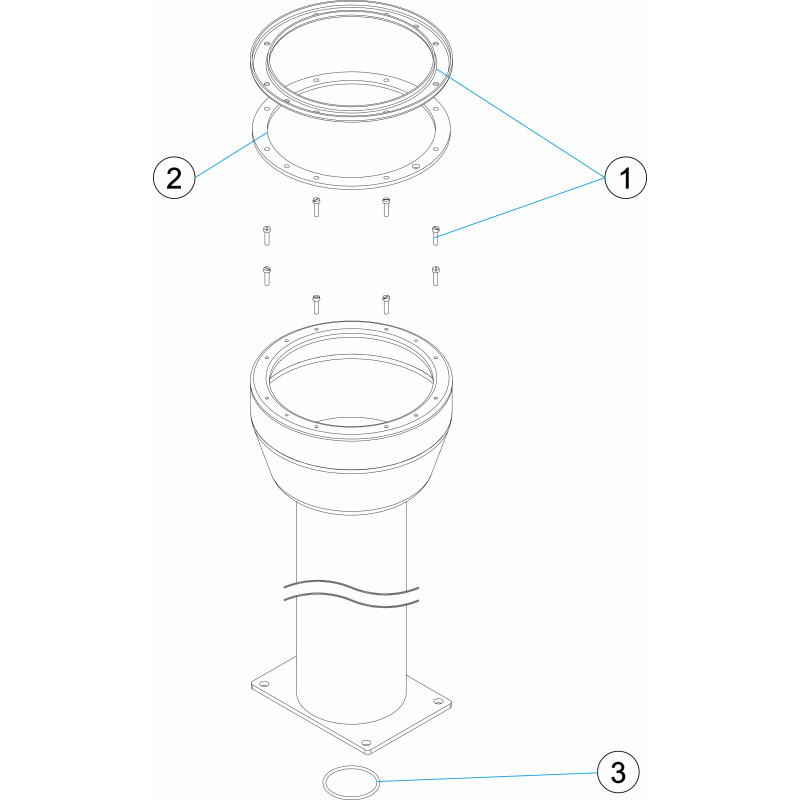Pièces détachées pour Fontaine parapluie Ø 129