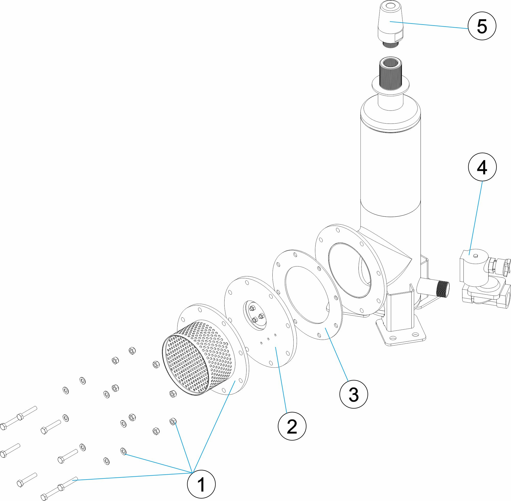 Pièces détachées pour Jet d'impulsion horizontal ROCKET JET S