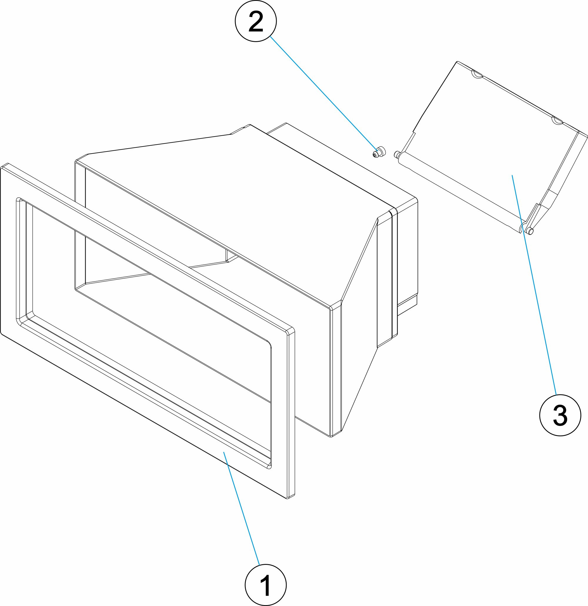 Pièces détachées pour Kit meurtrière BETON couleur