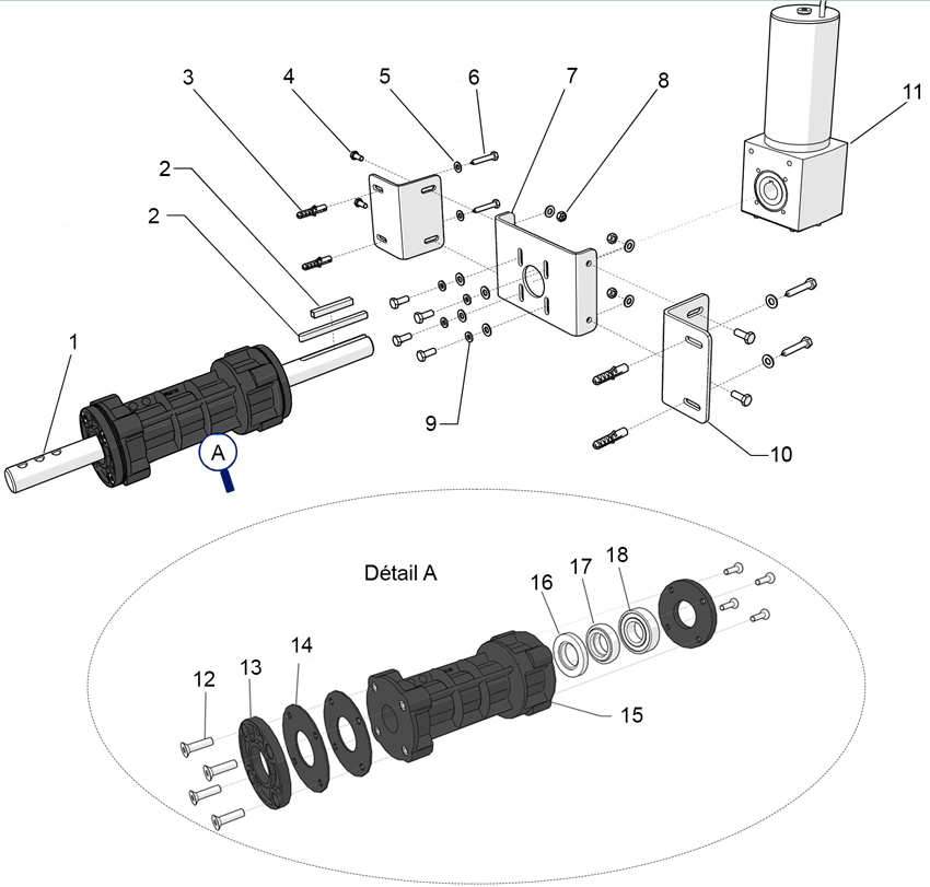 Pièces détachées pour Moteur UNICUM fosse sèche
