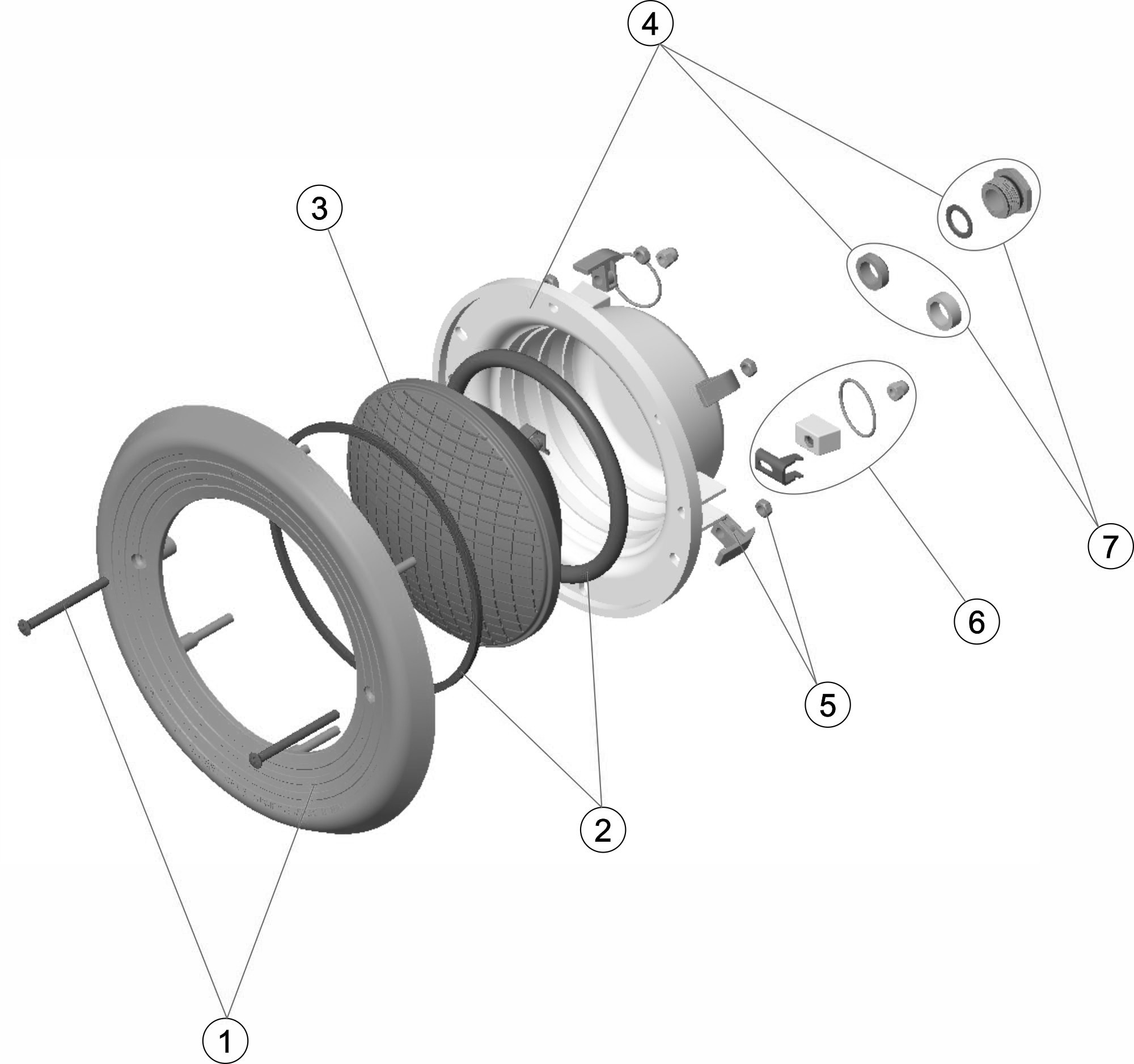 Pièces détachées pour Optique de projecteur PAR56