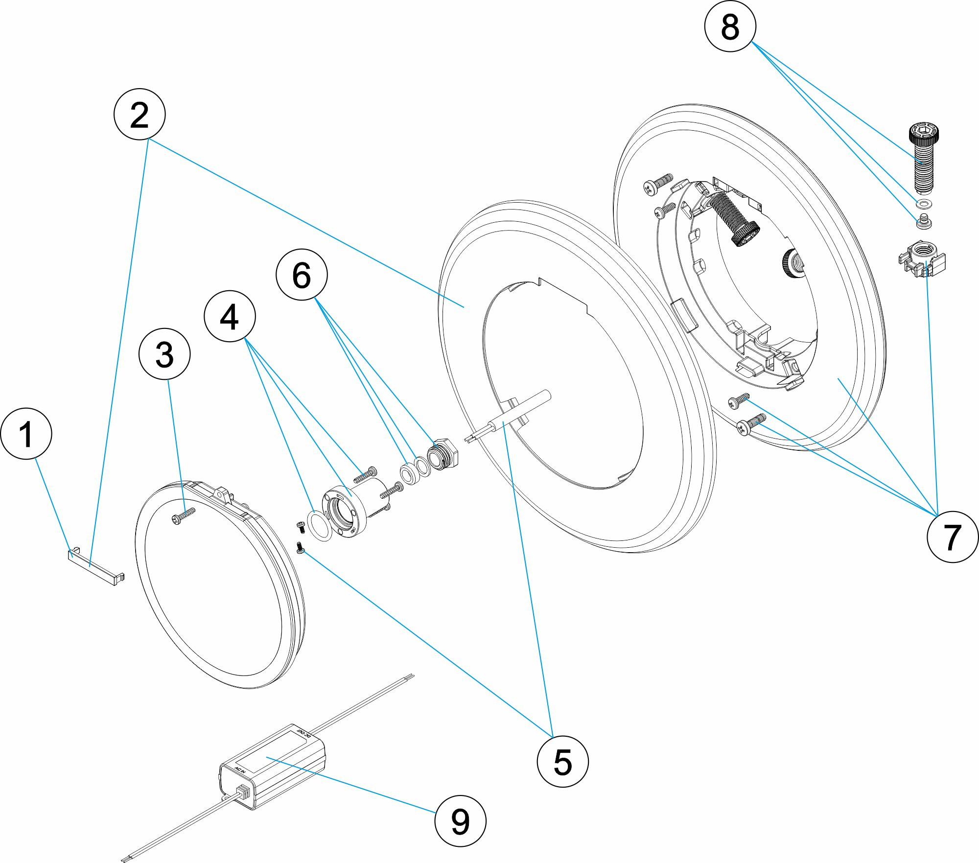 Pièces détachées pour Optique FLEXINICHE
