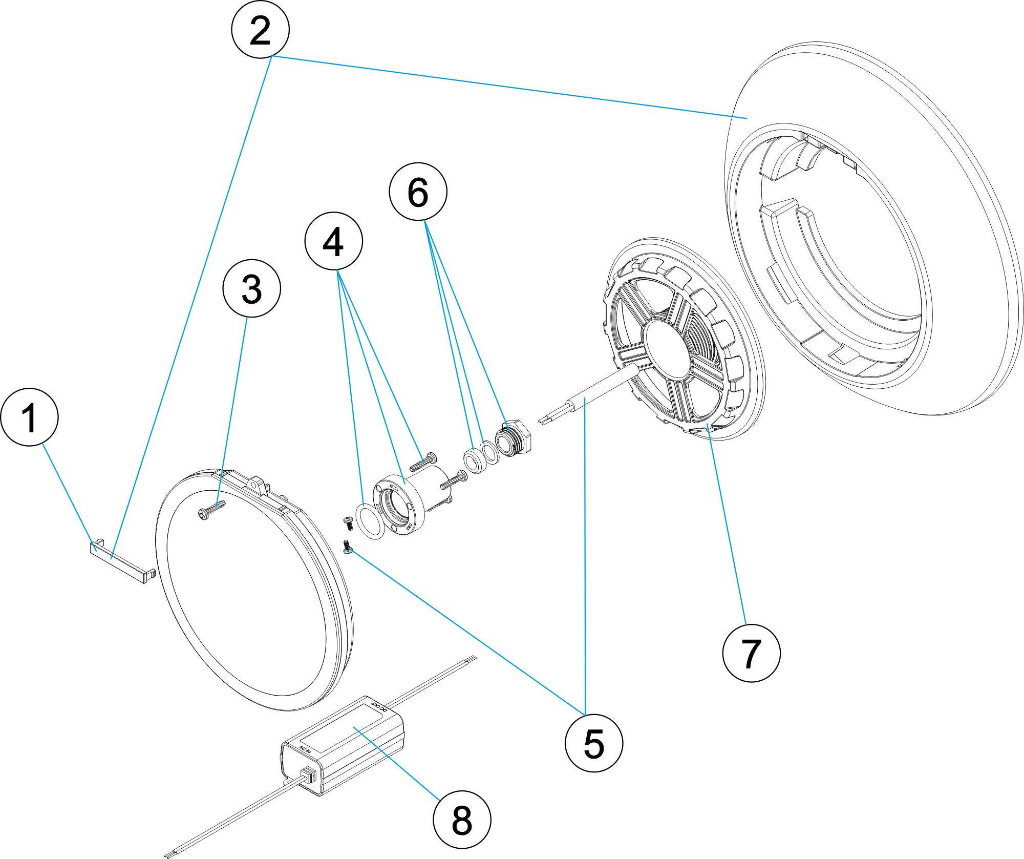 Pièces détachées pour Optique FLEXIRAPID