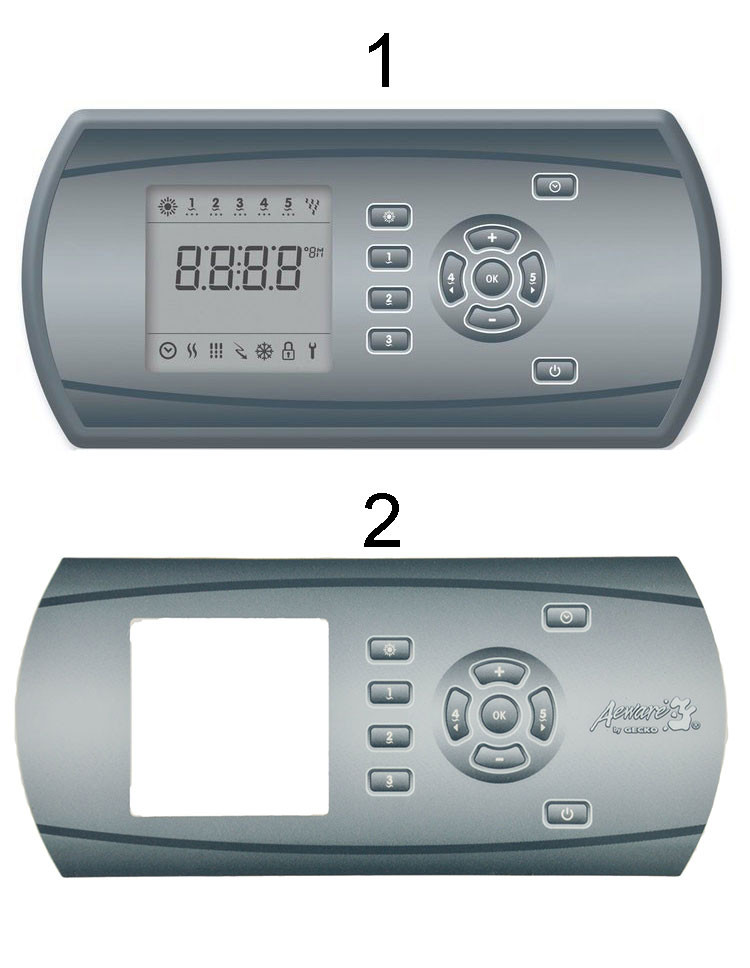 Pièces détachées pour Spas - Panneaux de commande type IN.K600 (GECKO)