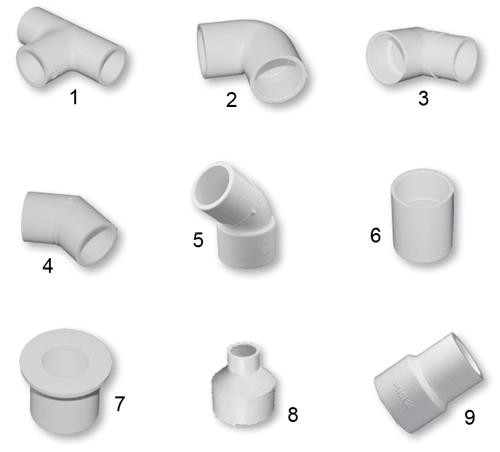 Pièces détachées pour Spas - Plomberie PVC impériale (BALBOA)