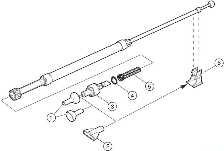 Pièces détachées pour Polaris SpaWand (Pro)